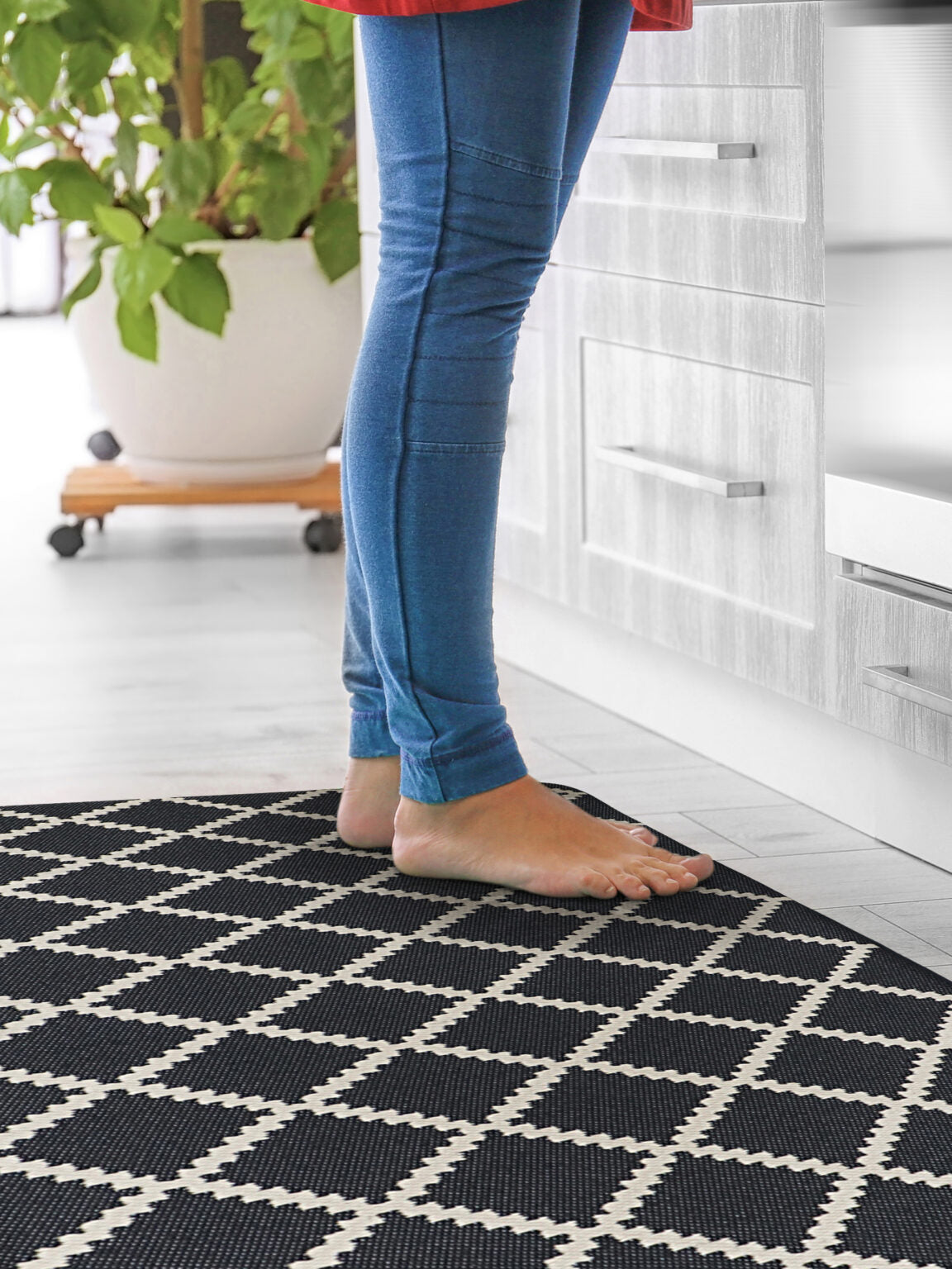 Prestige Anti-fatigue Kitchen Mat Collection, Diamond Back