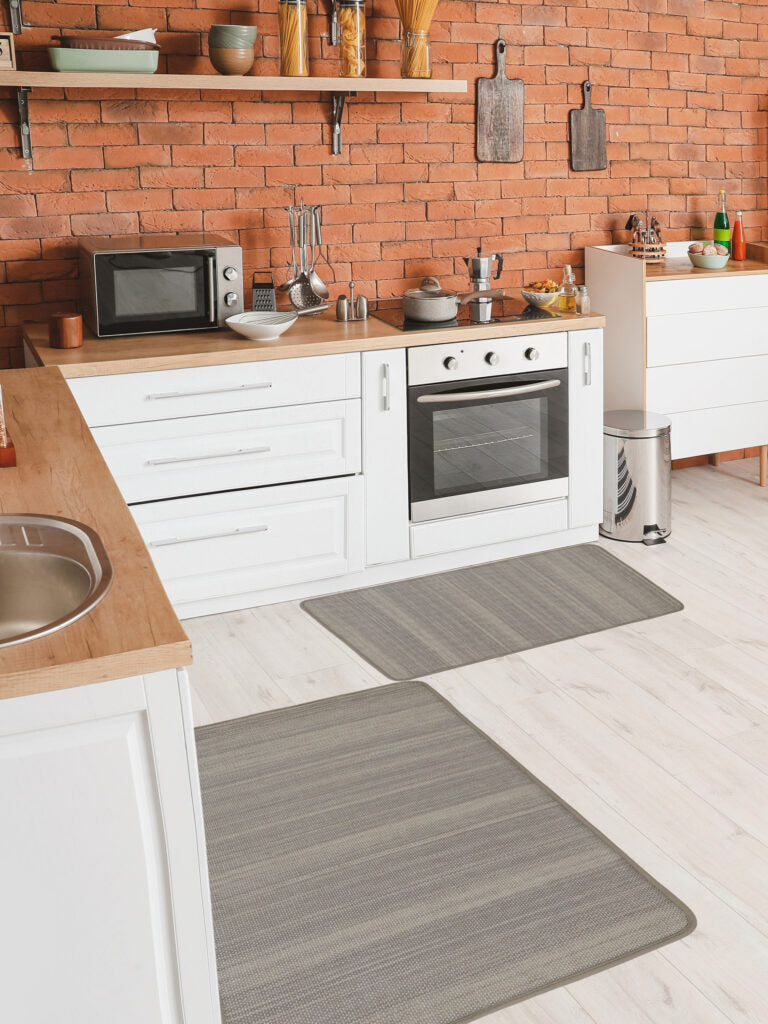 Prestige Anti-fatigue Kitchen Mat Collection, Monochromatic