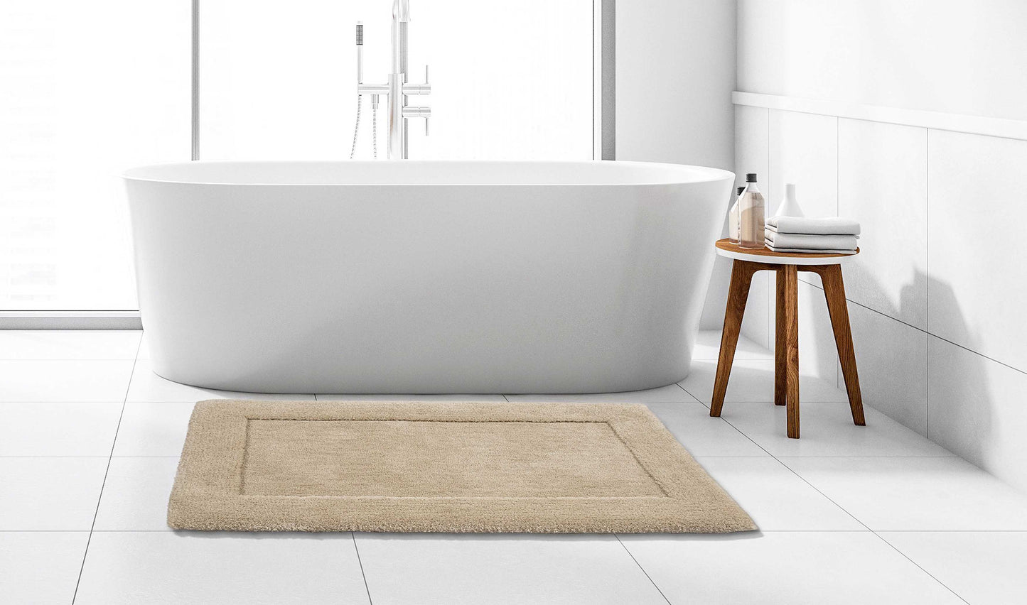 Oceanic Trilon Bath Rug Collection, Beach Front