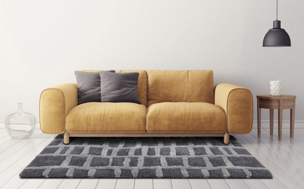 Windsor Tufted Polyester Shag Collection, Cobblestone