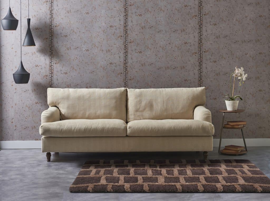Windsor Tufted Polyester Shag Collection, Cobblestone