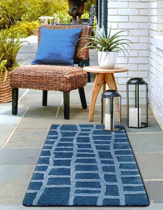 Windsor Tufted Polyester Shag Collection, Cobblestone