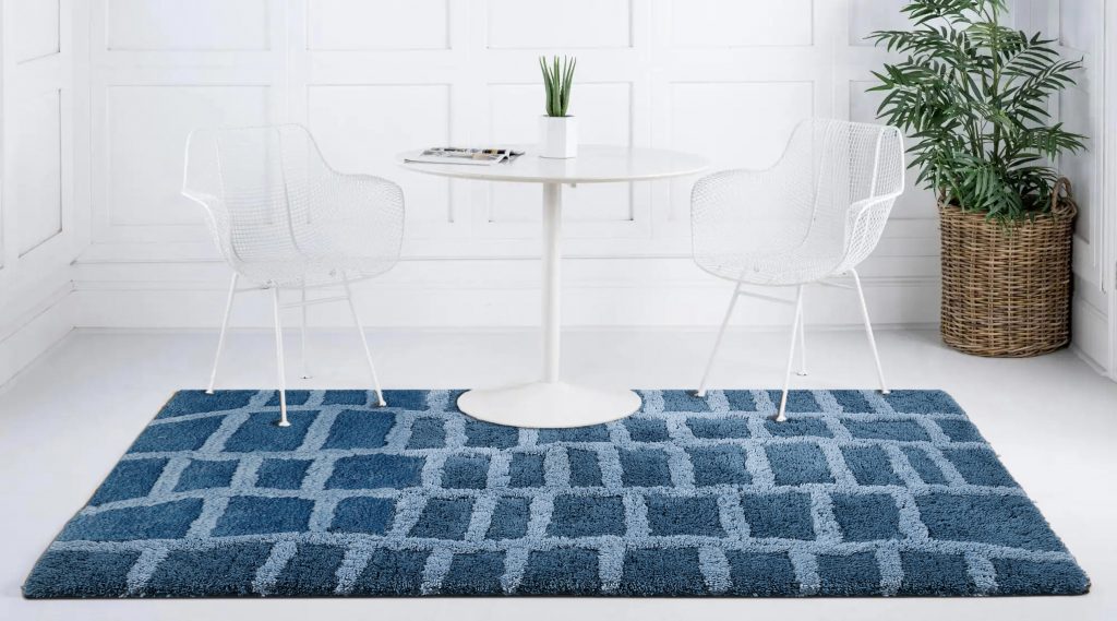 Windsor Tufted Polyester Shag Collection, Cobblestone