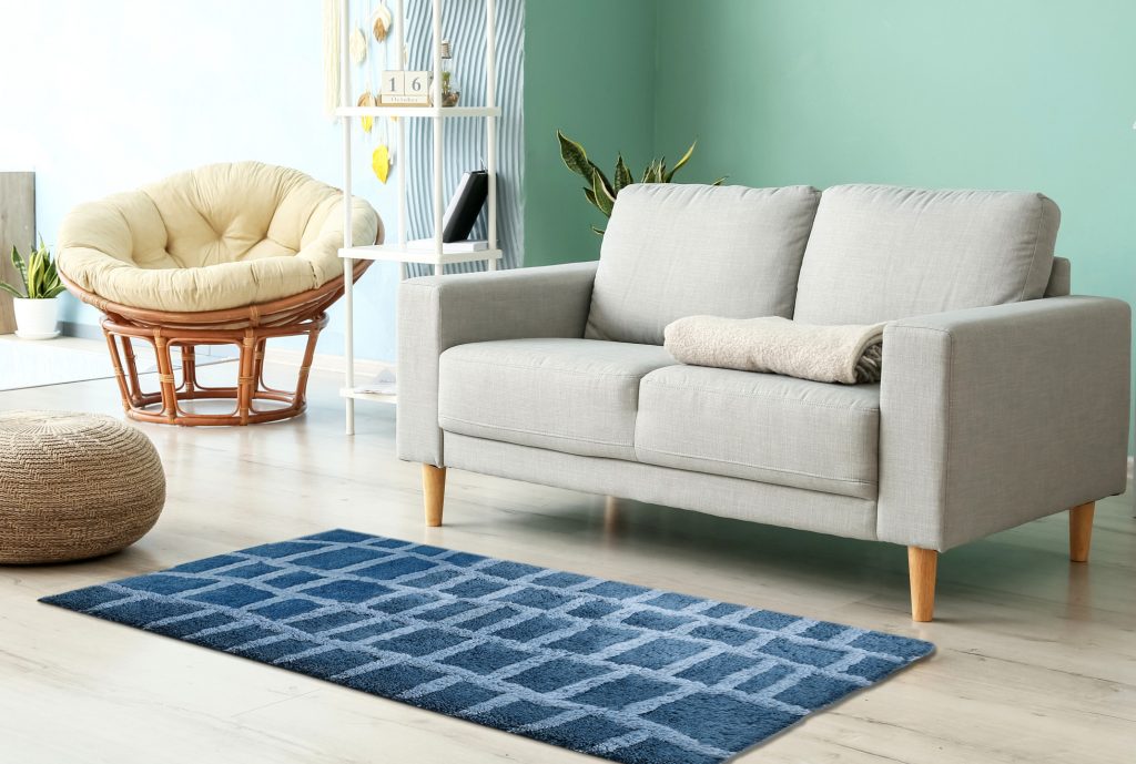 Windsor Tufted Polyester Shag Collection, Cobblestone