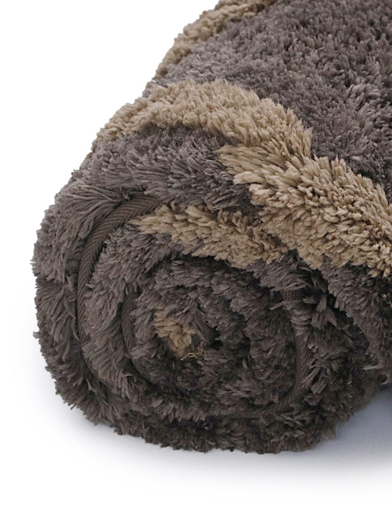 Windsor Tufted Polyester Shag Collection, Noble Diamond