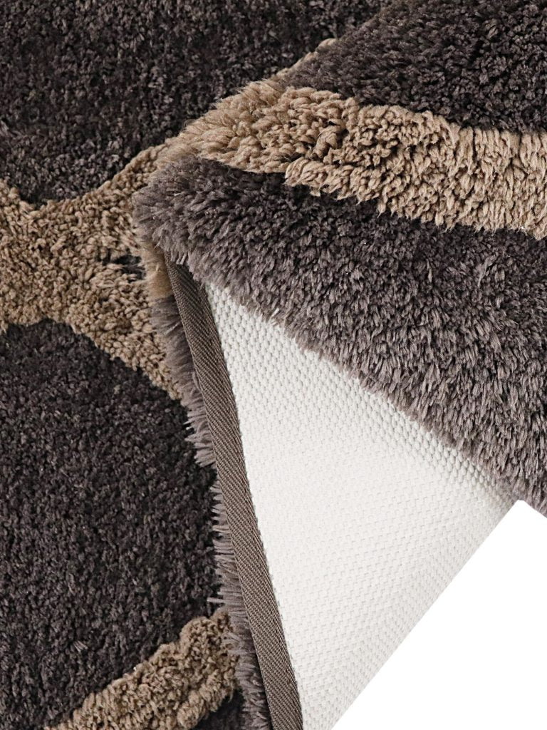 Windsor Tufted Polyester Shag Collection, Noble Diamond