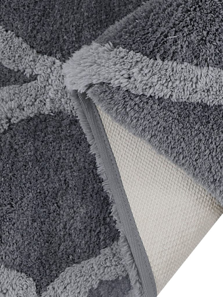 Windsor Tufted Polyester Shag Collection, Noble Diamond