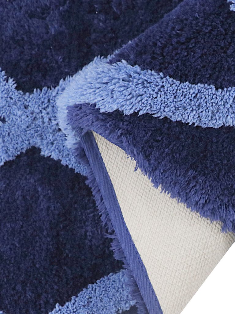 Windsor Tufted Polyester Shag Collection, Noble Diamond