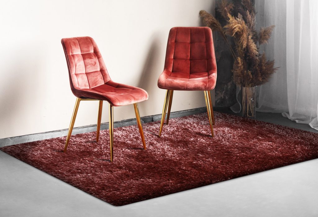 Windsor Tufted Polyester Shag Collection, Royal Plush