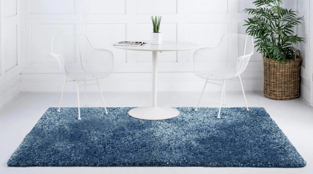 Windsor Tufted Polyester Shag Collection, Royal Plush