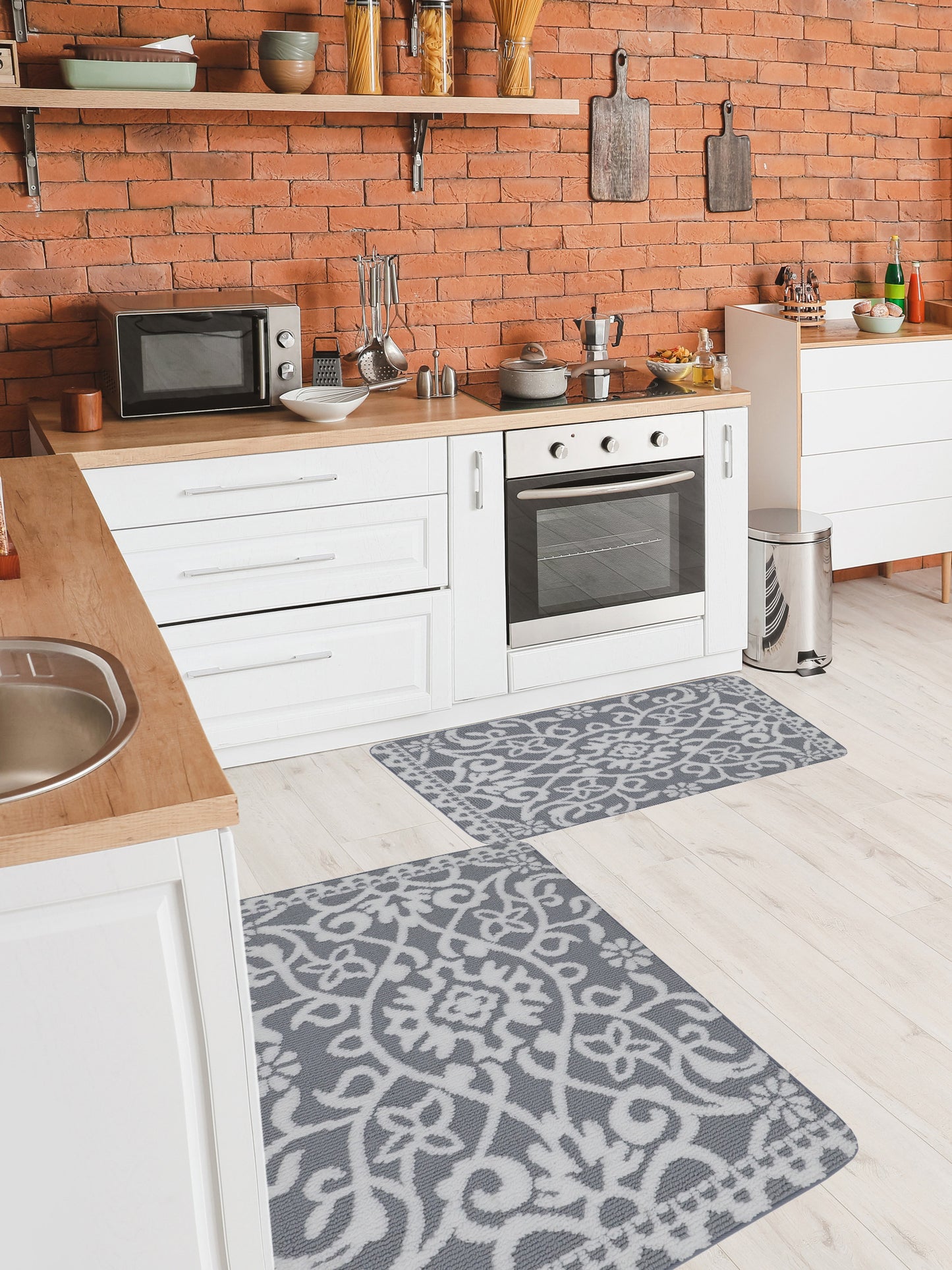 Prestige Anti-fatigue Kitchen Mat Collection, Royal Crest