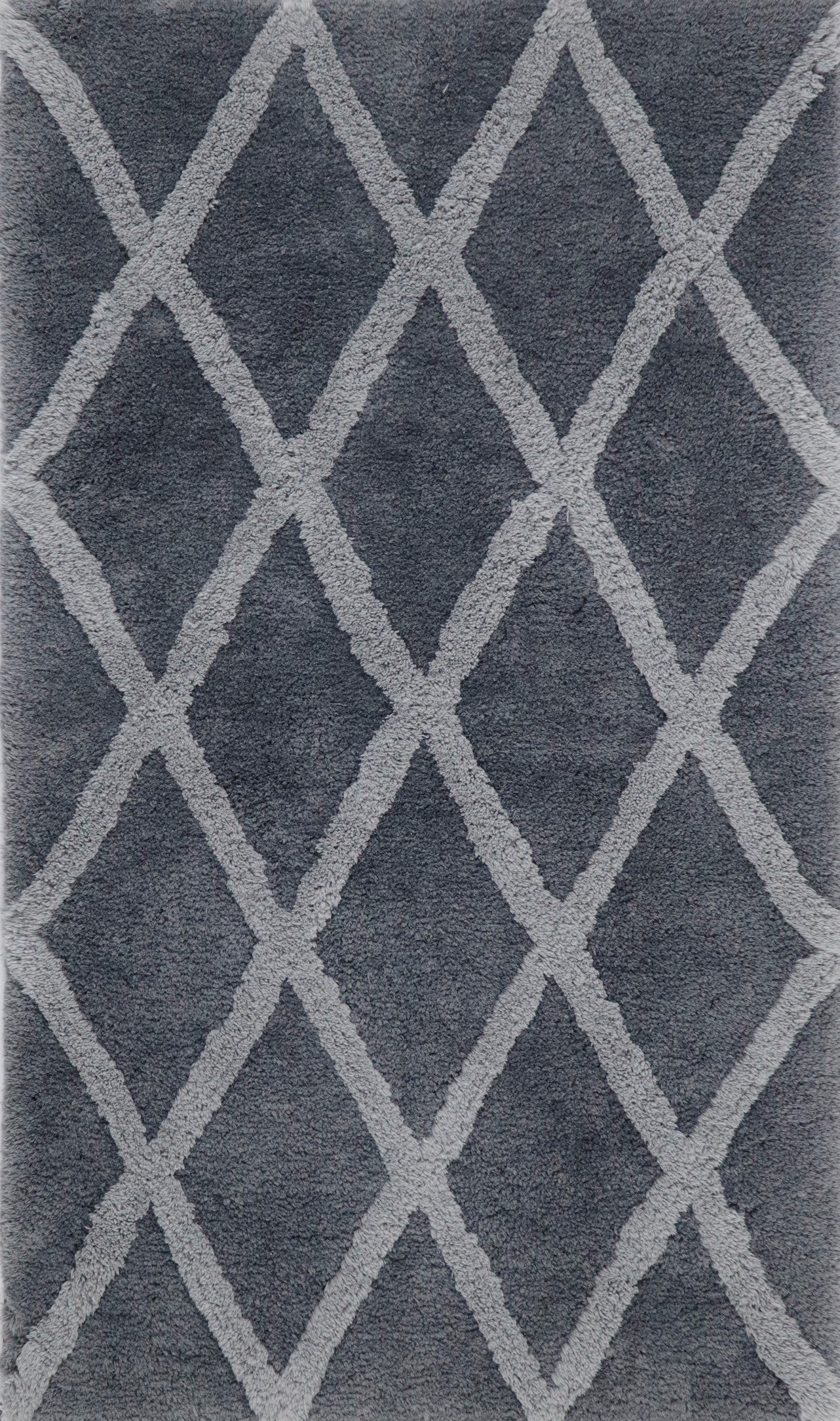 Windsor Tufted Polyester Shag Collection, Noble Diamond