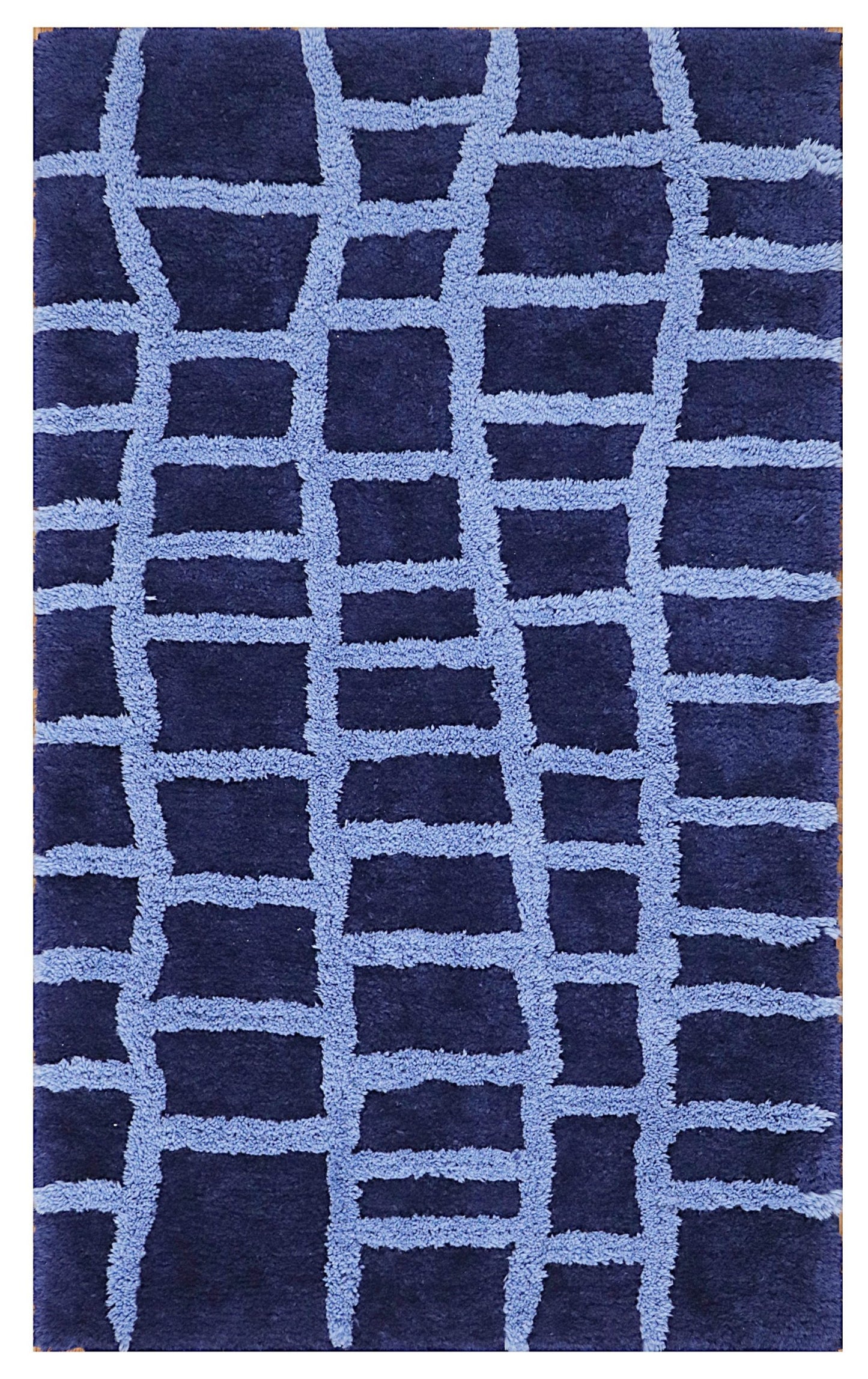 Windsor Tufted Polyester Shag Collection, Cobblestone
