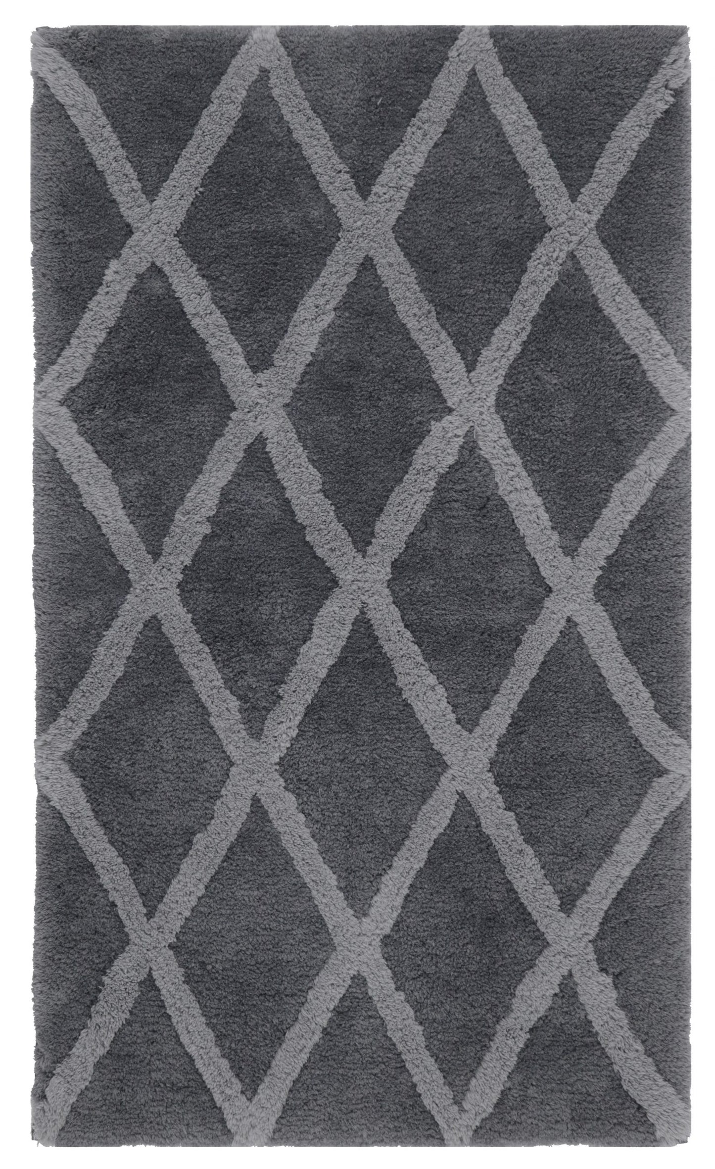 Windsor Tufted Polyester Shag Collection, Noble Diamond