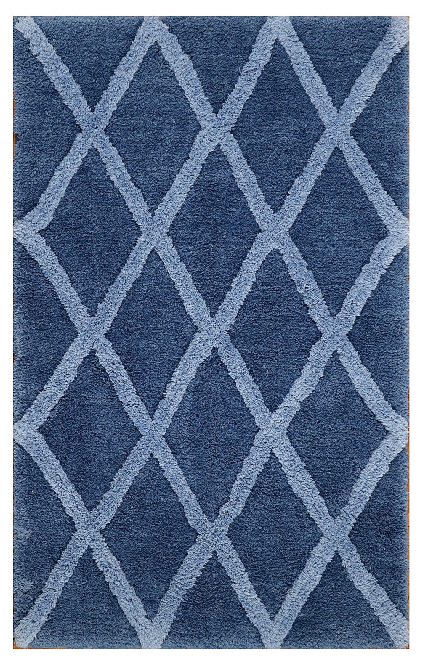 Windsor Tufted Polyester Shag Collection, Noble Diamond
