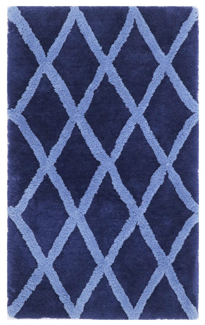 Windsor Tufted Polyester Shag Collection, Noble Diamond